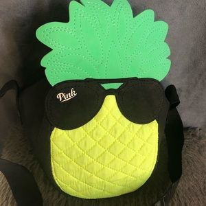 PINK pineapple lunch bag